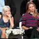 Andrea Riseborough and Melissa Benoist at the Waco panel during the 2018 Winter Television Critics Association Press Tour (Photo by Frederick M. Brown/Getty Images)
